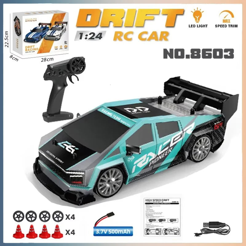 cybertruck RC Drift Racing Car 1/24 Model Race Competition