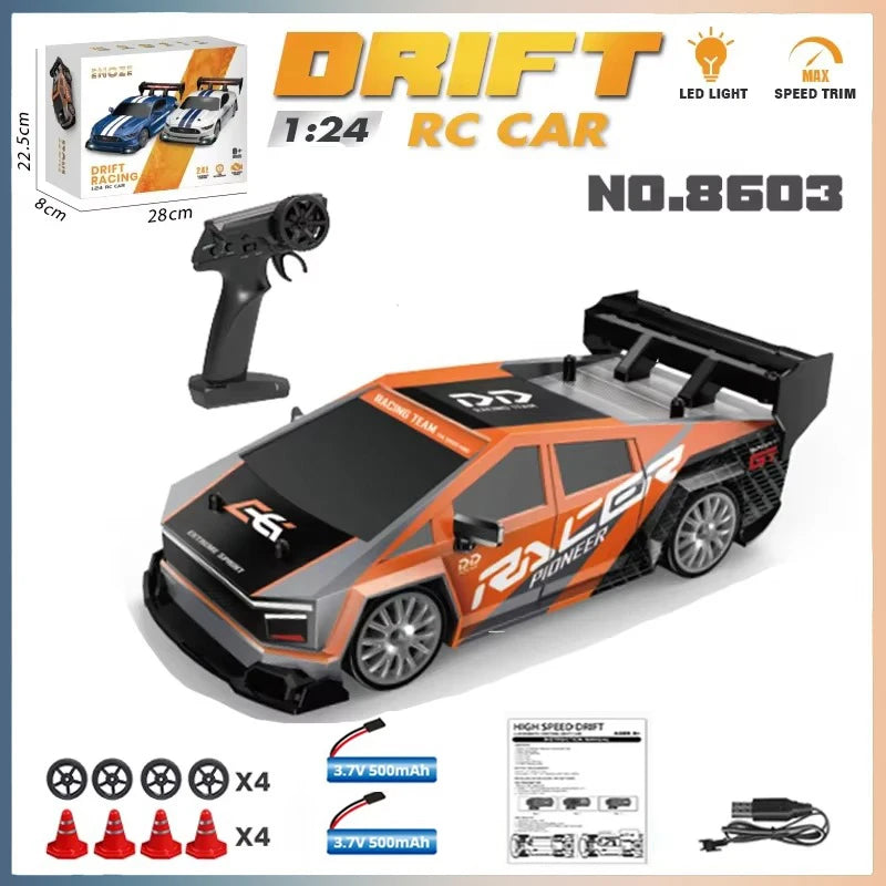 cybertruck RC Drift Racing Car 1/24 Model Race Competition