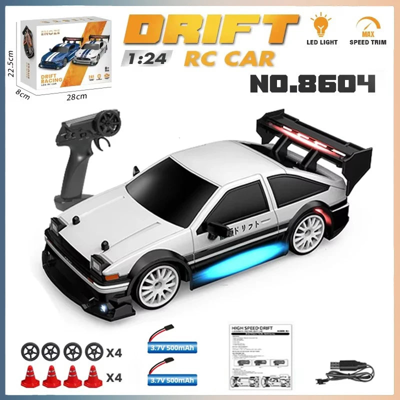 TOYOTA AE86 RC Drift Racing Car 1/24 Model Race Competition